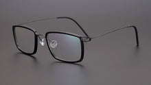 Load image into Gallery viewer, Denmark Brand Design Vintage Square Ultralight Titanium Acetate Prescription Glasses Frame Men Gafas Women Optical Eyeglasses