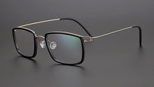 Load image into Gallery viewer, Denmark Brand Design Vintage Square Ultralight Titanium Acetate Prescription Glasses Frame Men Gafas Women Optical Eyeglasses