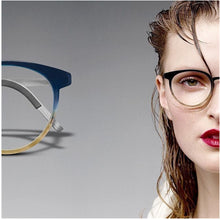 Load image into Gallery viewer, Denmark Brand Eyeglasses Titanium Glasses Frame Retro Round Ultralight Gafas For Men Women Optical Prescription Eyewear