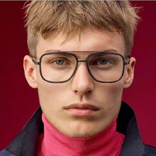 Load image into Gallery viewer, Denmark Brand Eyeglasses Ultralight Square Glasses Frame Double Beam Myopia  Prescription For Men Women Eyewear Frames