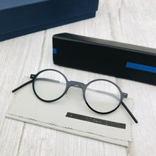 Load image into Gallery viewer, Denmark Brand Glasses Frame Men Women Acetate Titanium Original Quality Korean Eyeglasses Retro Round Spectacles Eyewear 6508