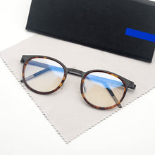 Load image into Gallery viewer, Denmark Brand Glasses Frame Men Women Vintage Round Myopia Optical Eyewear Screwless Prescription Eyeglasses Frame 9704