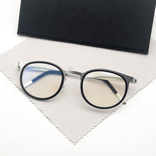 Load image into Gallery viewer, Denmark Brand Glasses Frame Men Women Vintage Round Myopia Optical Eyewear Screwless Prescription Eyeglasses Frame 9704