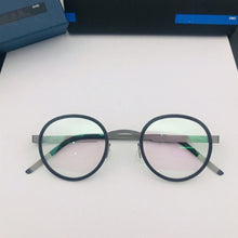 Load image into Gallery viewer, Denmark Brand Lightweight Glasse Frame Men Women Vintage Circle Eyeglasses with Round Titanium Prescription Oculos De Grau 1011