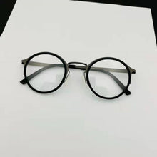 Carica l&#39;immagine nel visualizzatore di Gallery, Denmark Brand Retro Round Titanium Glasses Frame Lightweight Men Women Prescription Eyeglasses Spectacles Oculos De Grau 9785