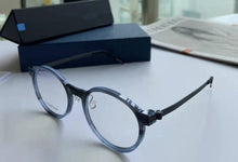 Load image into Gallery viewer, Denmark Brand Retro Round Titanium Glasses Frame Lightweight Men Women Prescription Eyeglasses Spectacles Oculos De Grau 1827