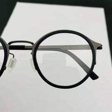 Load image into Gallery viewer, Denmark Brand Retro Round Titanium Glasses Frame Ultra-light Men Women Eyeglasses Spectacles Prescription Oculos De Grau 9785