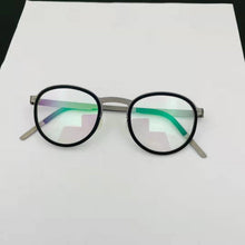 Load image into Gallery viewer, Denmark Brand Retro Round Titanium Glasses Frame Ultra-light Men Women Eyeglasses Spectacles Prescription Oculos De Grau 9709