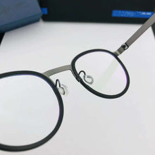 Load image into Gallery viewer, Denmark Brand Retro Round Titanium Glasses Frame Ultra-light Men Women Eyeglasses Spectacles Prescription Oculos De Grau 9709