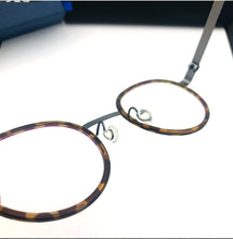 Load image into Gallery viewer, Denmark Brand Retro Round Titanium Glasses Frame Ultralight Men Women Computer Prescription Eyeglasses Oculos De Grau 1011