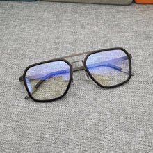 Load image into Gallery viewer, Denmark Brand Titanium Glasses Frame Double Beam Men Women Square Screwless Eyeglasses Ultra-light Prescription 9753