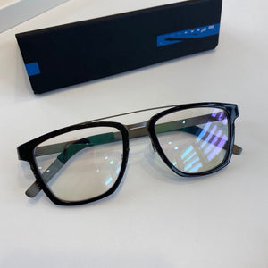 Denmark Brand Titanium Glasses Frame Men Women Ultra-light Prescription Myopia No Screw Eyeglasses Frame Gafas 4507