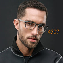 Load image into Gallery viewer, Denmark MOF Titanium Square Glasses Frame Business Men  Eyewear No Screw Hand-made Myopia Optical Eyeglasses Frame