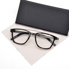 Load image into Gallery viewer, Denmark MOF Titanium Square Glasses Frame Business Men  Eyewear No Screw Hand-made Myopia Optical Eyeglasses Frame