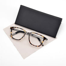 Load image into Gallery viewer, Denmark MOF Titanium Square Glasses Frame Business Men  Eyewear No Screw Hand-made Myopia Optical Eyeglasses Frame