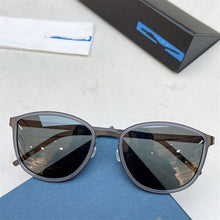 Load image into Gallery viewer, Denmark Titanium Oval Polarized Sunglasses Frame Men&#39;s and Women&#39;s Retro Anti Glare Gafas Ultra-light 9737 Eyewear