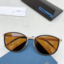 Load image into Gallery viewer, Denmark Titanium Oval Polarized Sunglasses Frame Men&#39;s and Women&#39;s Retro Anti Glare Gafas Ultra-light 9737 Eyewear