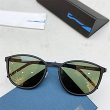 Load image into Gallery viewer, Denmark Titanium Oval Polarized Sunglasses Frame Men&#39;s and Women&#39;s Retro Anti Glare Gafas Ultra-light 9737 Eyewear