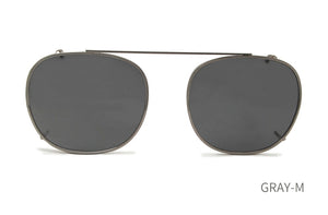 Depp Style Polarized Clip On Sunglasses Round Men Eyewear For Driving Glasses Snap On Sunglasses Women Metal Oculos De Sol UV400
