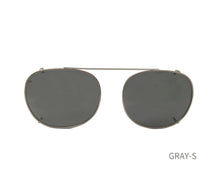 Carica l&#39;immagine nel visualizzatore di Gallery, Depp Style Polarized Clip On Sunglasses Round Men Eyewear For Driving Glasses Snap On Sunglasses Women Metal Oculos De Sol UV400