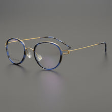 Load image into Gallery viewer, Designer Brand Pure Titanium Prescription Oval Lightweight Myopia Reading Glasses Frame Men&#39;s Woman Optical Lense