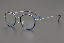 Load image into Gallery viewer, Designer Brand Pure Titanium Prescription Oval Lightweight Myopia Reading Glasses Frame Men&#39;s Woman Optical Lense
