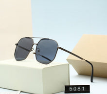 Load image into Gallery viewer, Designer Original Brand Gradient Polarized Toad Sunglasse  Trimming Metal Frame Pilot Sun Glasses Driving UV400 Eyewear