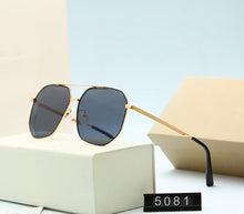 Load image into Gallery viewer, Designer Original Brand Gradient Polarized Toad Sunglasse  Trimming Metal Frame Pilot Sun Glasses Driving UV400 Eyewear