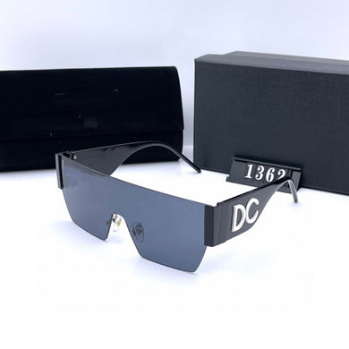 Designer Original Brand Women Men Polarized Sunglasses Big Frame Oval Transparent Shades Sun Glasses Driving Outdoor Eyewear