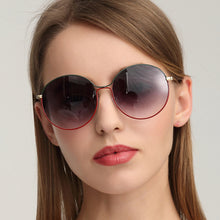 Carica l'immagine nel visualizzatore di Gallery, Designer Round Sunglasses for Women Female Retro Metal Frame Sexy Ladies UV400 Glasses Vintage Shades Women/Men Vintage Oculos