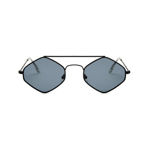Designer Sunglasses Women  Sun Glasses Diamond Rhombus Metal Frame Retro Unisex Men Eyewear