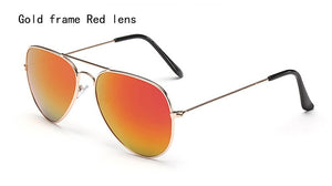 Designer pilot Sunglasses Men pilot sun Glasses Brand Women black mirror retro de sol bag box case sunglasses for men women