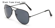 Load image into Gallery viewer, Designer pilot Sunglasses Men pilot sun Glasses Brand Women black mirror retro de sol bag box case sunglasses for men women