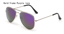 Load image into Gallery viewer, Designer pilot Sunglasses Men pilot sun Glasses Brand Women black mirror retro de sol bag box case sunglasses for men women