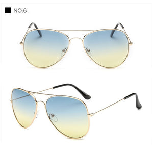 Designer pilot Sunglasses Men pilot sun Glasses Brand Women black mirror retro de sol bag box case sunglasses for men women