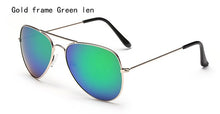 Load image into Gallery viewer, Designer pilot Sunglasses Men pilot sun Glasses pilot Brand Women black mirror retro de sol bag box case sunglasses for men
