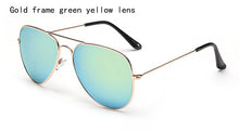 Load image into Gallery viewer, Designer pilot Sunglasses Men pilot sun Glasses pilot Brand Women black mirror retro de sol bag box case sunglasses for men