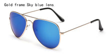 Load image into Gallery viewer, Designer pilot Sunglasses Men pilot sun Glasses pilot Brand Women black mirror retro de sol bag box case sunglasses for men