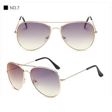 Load image into Gallery viewer, Designer pilot Sunglasses Men pilot sun Glasses pilot Brand Women black mirror retro de sol bag box case sunglasses for men
