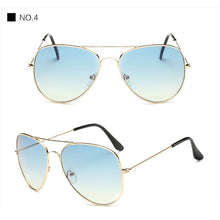 Load image into Gallery viewer, Designer pilot Sunglasses Men pilot sun Glasses pilot Brand Women black mirror retro de sol bag box case sunglasses for men