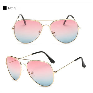 Designer pilot Sunglasses Men pilot sun Glasses pilot Brand Women black mirror retro de sol bag box case sunglasses for men
