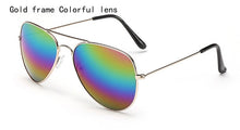 Load image into Gallery viewer, Designer pilot Sunglasses Men pilot sun Glasses pilot Brand Women black mirror retro de sol bag box case sunglasses for men