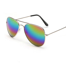 Load image into Gallery viewer, Designer pilot Sunglasses Men with Package pilot sun Glasses pilot Brand Women black mirror retro de sol bag box case