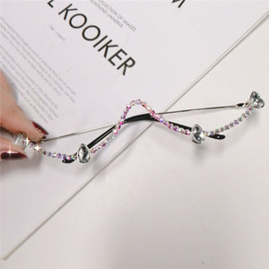 Diamond Steampunk Sunglasses Frames Women Eyeglasses Frames For Women Water Drill Wave Sunglasses Frames Men Eyewear Decoration