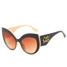 Load image into Gallery viewer, Diamond Sunglasses Cat eye Glasses Women  Brand Geometric Sunglass Personality Eyewear Shades Oculos De Sol Gafas