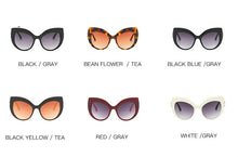 Load image into Gallery viewer, Diamond Sunglasses Cat eye Glasses Women  Brand Geometric Sunglass Personality Eyewear Shades Oculos De Sol Gafas