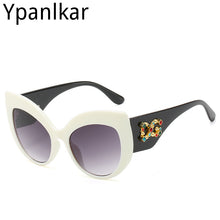 Load image into Gallery viewer, Diamond Sunglasses Cat eye Glasses Women  Brand Geometric Sunglass Personality Eyewear Shades Oculos De Sol Gafas