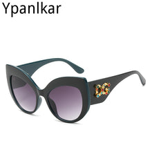 Load image into Gallery viewer, Diamond Sunglasses Cat eye Glasses Women  Brand Geometric Sunglass Personality Eyewear Shades Oculos De Sol Gafas