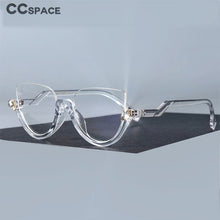 Load image into Gallery viewer, Diamonds Half Frame Glasses Frames Men Women Optical  Computer Glasses 45159