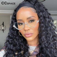 Load image into Gallery viewer, Diamonds Half Frame Glasses Frames Men Women Optical  Computer Glasses 45159